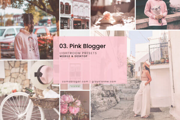 03 pink blogger presets - ByPresets