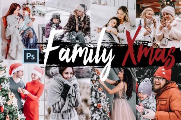 05 family xmas photoshop actions acr lut scaled - ByPresets