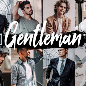 05 Gentleman Photoshop Actions ACR