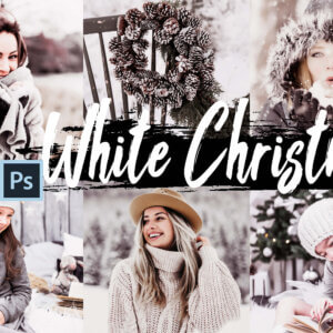 05 White Christmas Photoshop Actions ACR