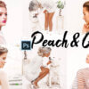 09 peach gold photoshop actions acr - ByPresets