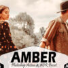 10 amber photoshop actions preset - ByPresets