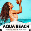 10 aqua beach photoshop actions - ByPresets