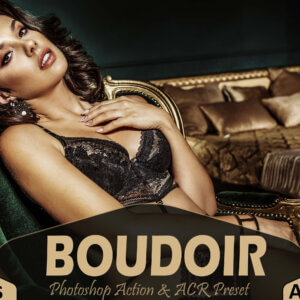 10 Boudoir Photoshop Actions ACR Preset