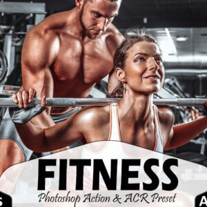 10 Fitness Photoshop Actions and Presets