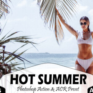 10 Hot Summer Photoshop Actions