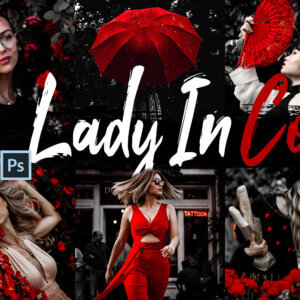 10 Lady in Color Photoshop Actions ACR