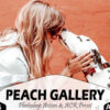 10 peach gallery photoshop actions - ByPresets