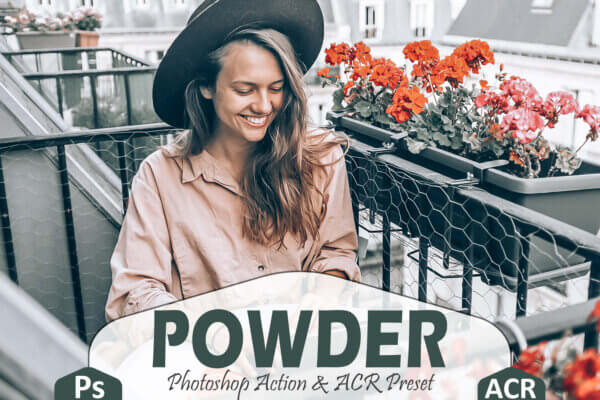 10 powder photoshop actions acr presets scaled - ByPresets