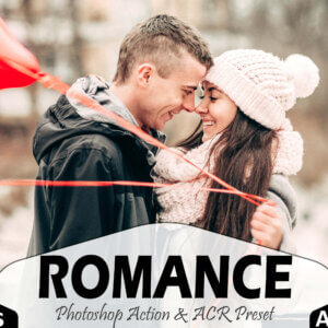 10 Romance Photoshop Actions ACR Preset