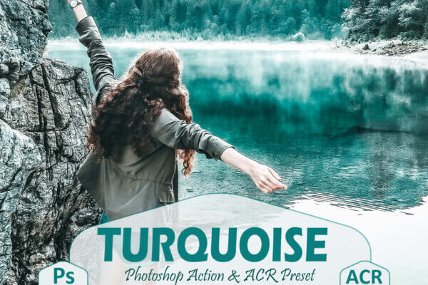 10 turquoise photoshop actions and acr scaled - ByPresets