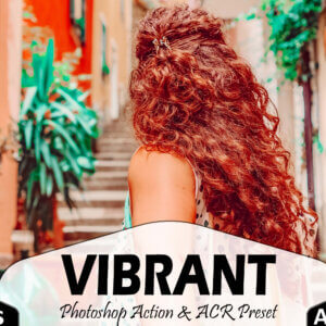 10 Vibrant Photoshop Actions ACR Preset