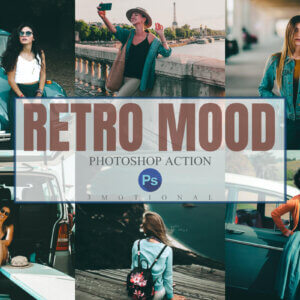 11 Retro Mood Photoshop Actions