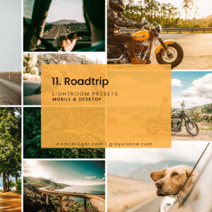 11. Roadtrip Lightroom Presets