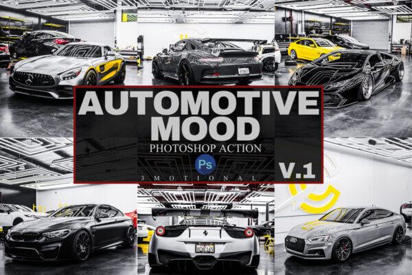 12 automotive mood actions - ByPresets