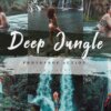 12 deep jungle photoshop actions acr lut - ByPresets