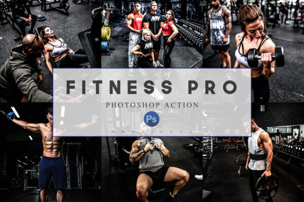 12 photoshop actions acr lut fitness pro scaled - ByPresets