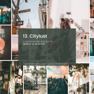 13. City Lust Lightroom Presets