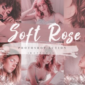 14 Soft Rose Photoshop Actions