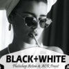 18 black and white photoshop actions - ByPresets