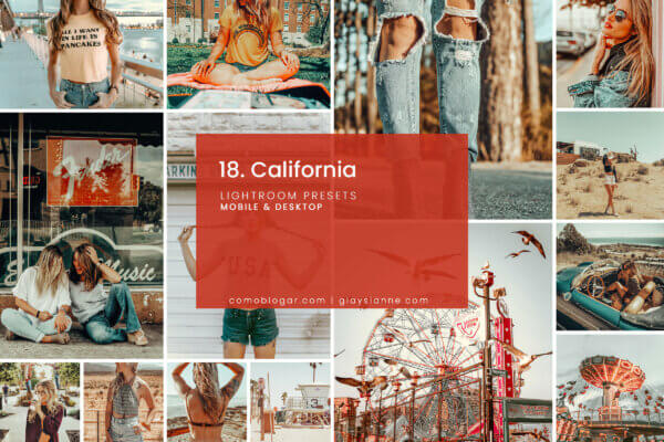 18 california lightroom presets - ByPresets