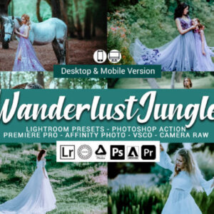 20 Wanderlust Jungle Lightroom Presets