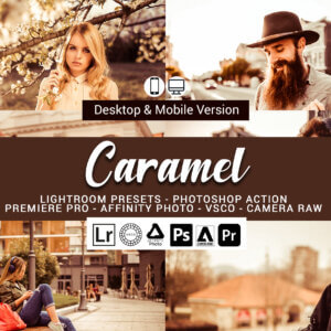 20 Caramel PresetsPhotoshop Actions