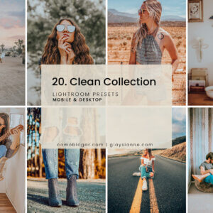 20. Clean Collection Lightroom Presets