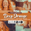 20 deep orange presets - ByPresets