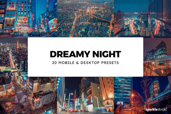 20 dreamy night lightroom presets and lu - ByPresets