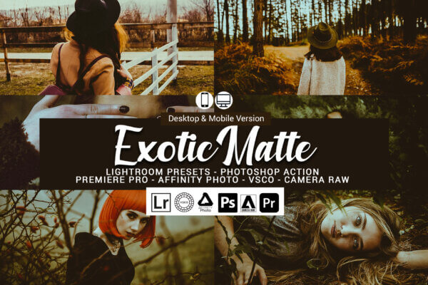 20 exotic matte presets scaled - ByPresets