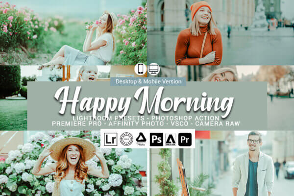 20 happy morning presets scaled - ByPresets