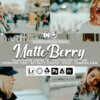 20 matte berry presets - ByPresets