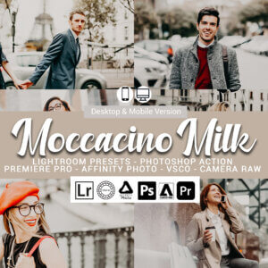 20 Moccacino Milk Lightroom Presets