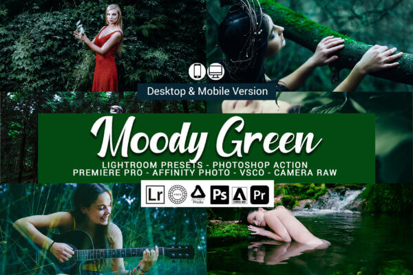 20 moody green presets scaled - ByPresets