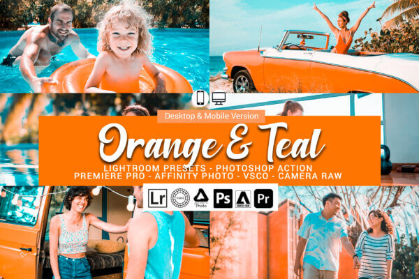 20 orange and teal presets scaled - ByPresets