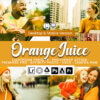 20 orange juice presets - ByPresets