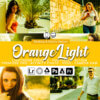 20 orange light presets - ByPresets