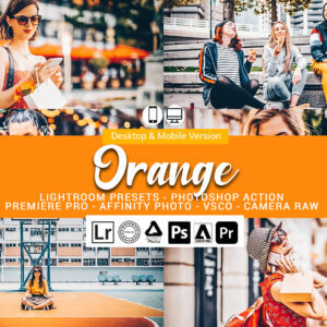 20 Orange Lightroom Presets