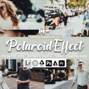 20 Polaroid Effect Lightroom Presets