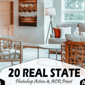 20 Real State Photoshop Actions