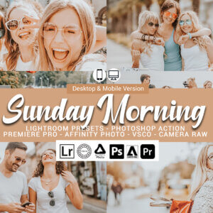 20 Sunday Morning Lightroom Presets