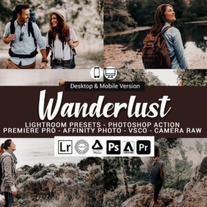 20 Wanderlust Lightroom Presets