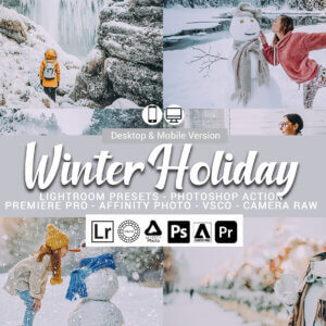 20 Winter Holiday Lightroom Presets