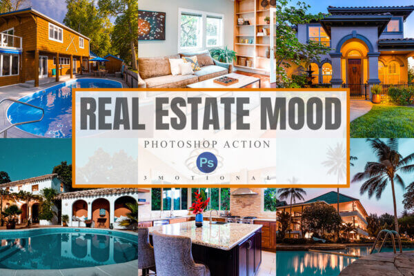 23 real estate mood ps actions acr lut - ByPresets