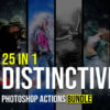 25 in 1 distinctive photoshop actions - ByPresets