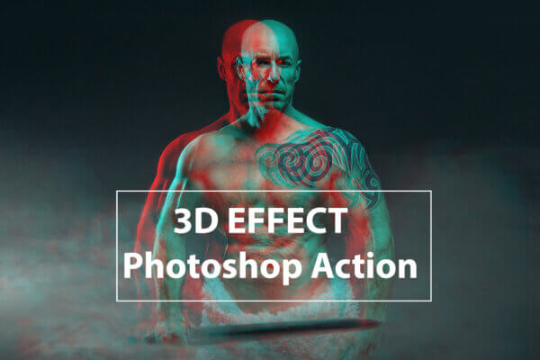 3 d effect photoshop action - ByPresets