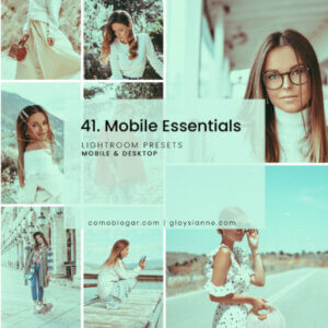 41. Mobile Essentials 1.0 Lightroom Presets