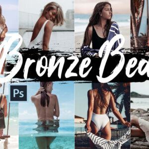 5 Bronze Beach Desktop Lightroom Presets