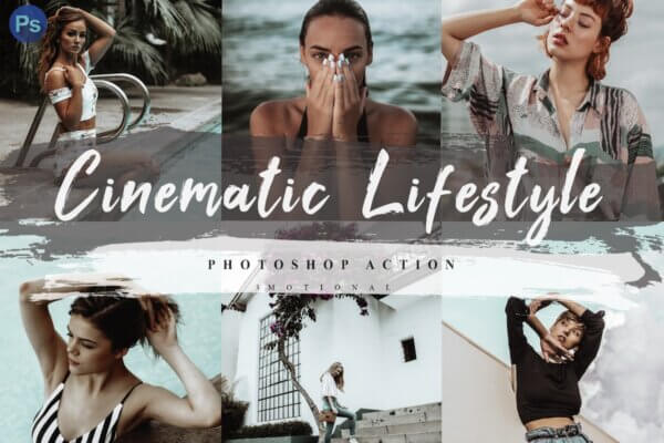 5 cinematic lifestyle photoshop actions - ByPresets